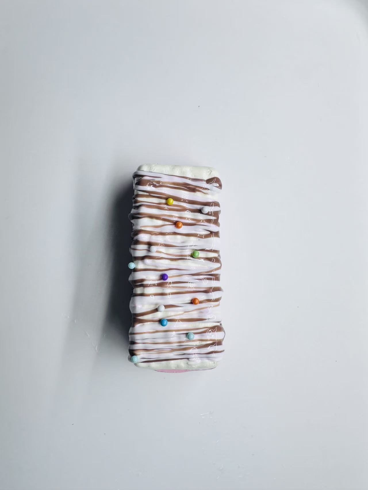 食品级硅胶纯手工制作捏捏-双拼芝士（默认微瑕）