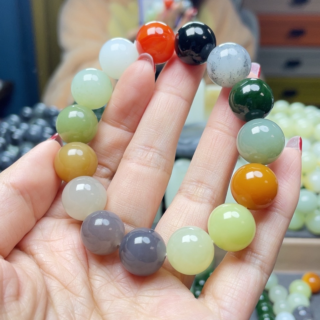 和田玉手链未镶嵌