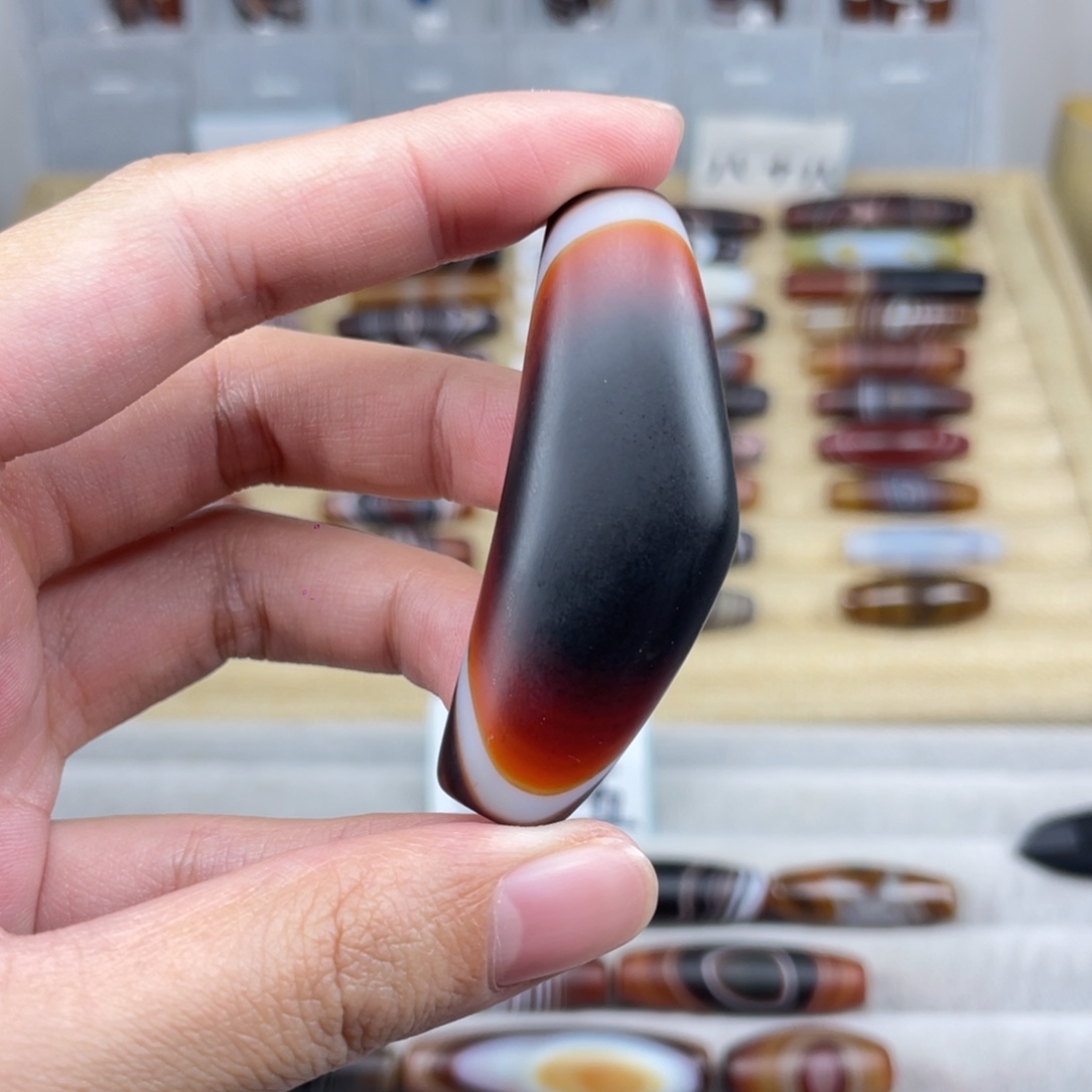 酒***仙玛瑙/玉髓合金颈饰