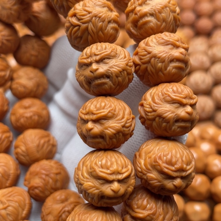 猴头核桃吊坠～****～斗战胜佛