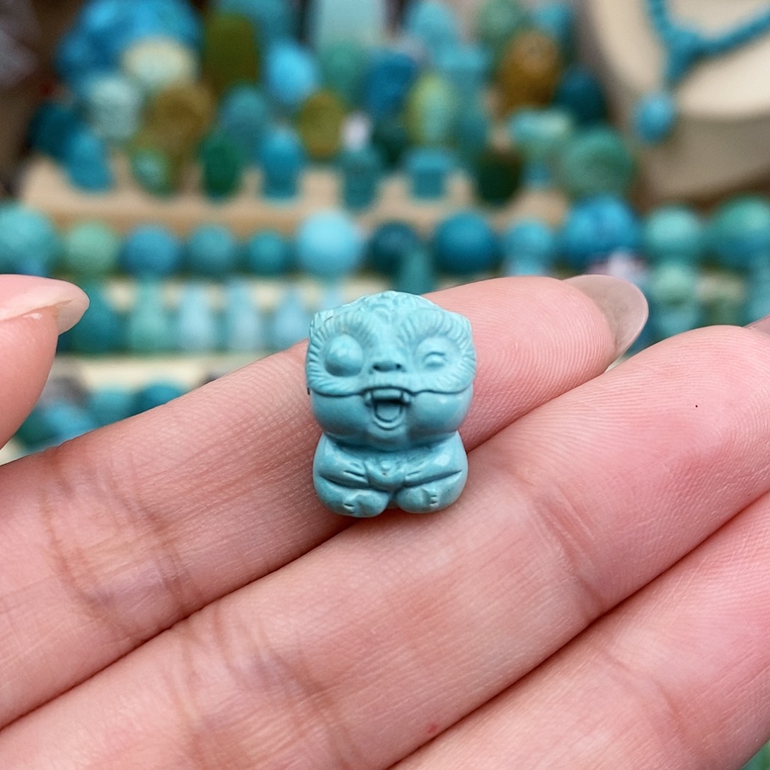 绿松石珠宝奇石未镶嵌