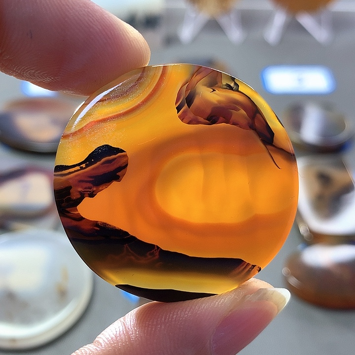 未镶嵌颈饰玛瑙/玉髓