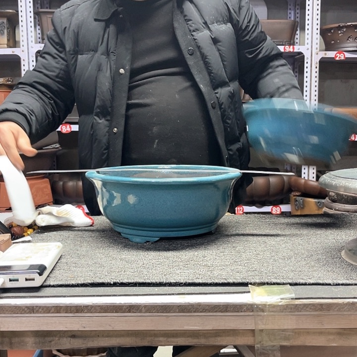 紫砂花盆紫砂等传统