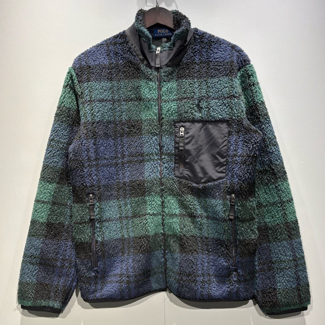 未使用 Ralph Lauren/拉夫劳伦 拉夫劳伦 渐变外套/绿色/s码/0546