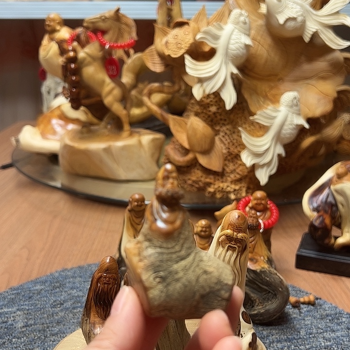 太行崖柏陈化摆件