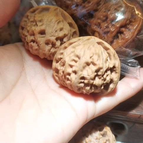 猴头核桃吊坠2对核桃