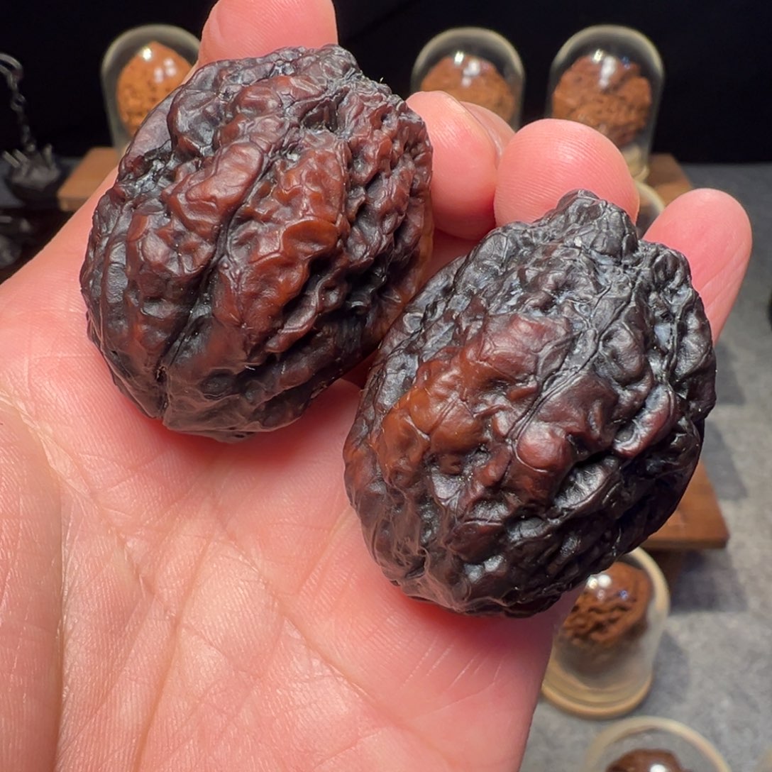 文玩核桃把件九五玄包45mm