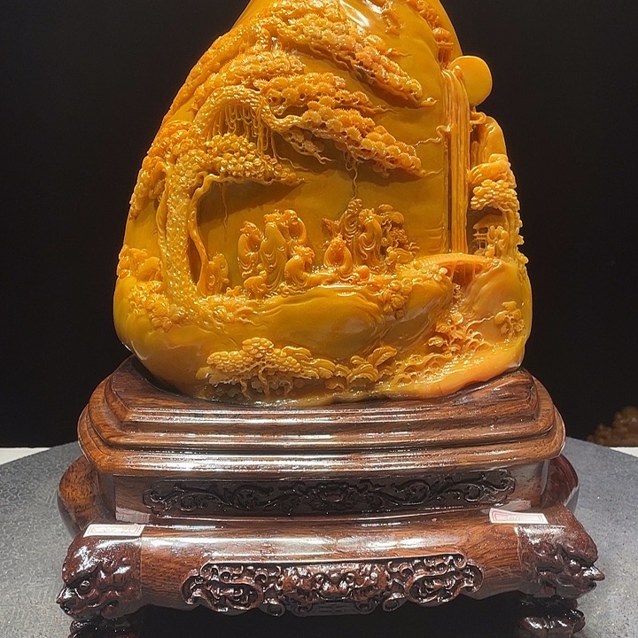 金***山寿山石山水画作品欣赏