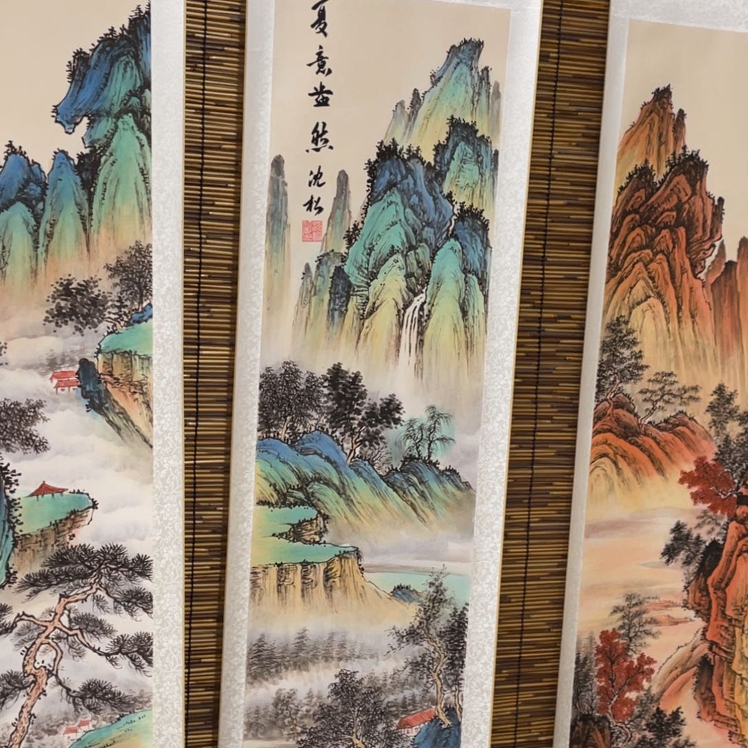 国画老师手笔手绘作品n