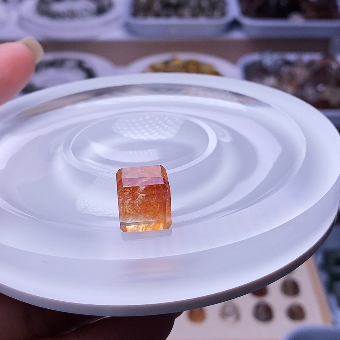 水晶天然水晶定制打孔不退不换未镶嵌