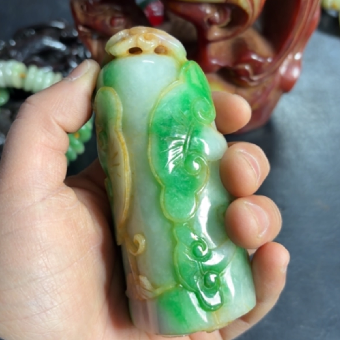 【闪购商品】紫金钵盂菩提把件Z*