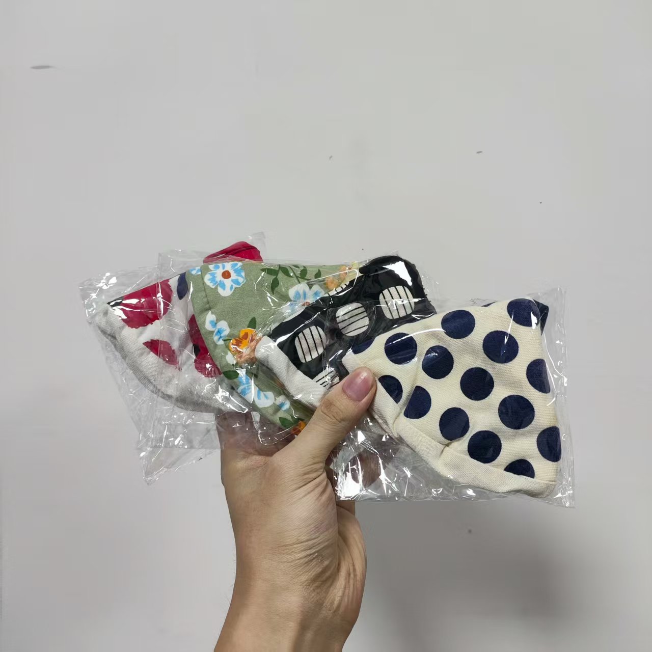 三角防烫锅盖帽随机颜色2个
