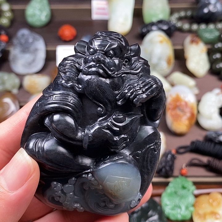 和田玉把件未镶嵌東*