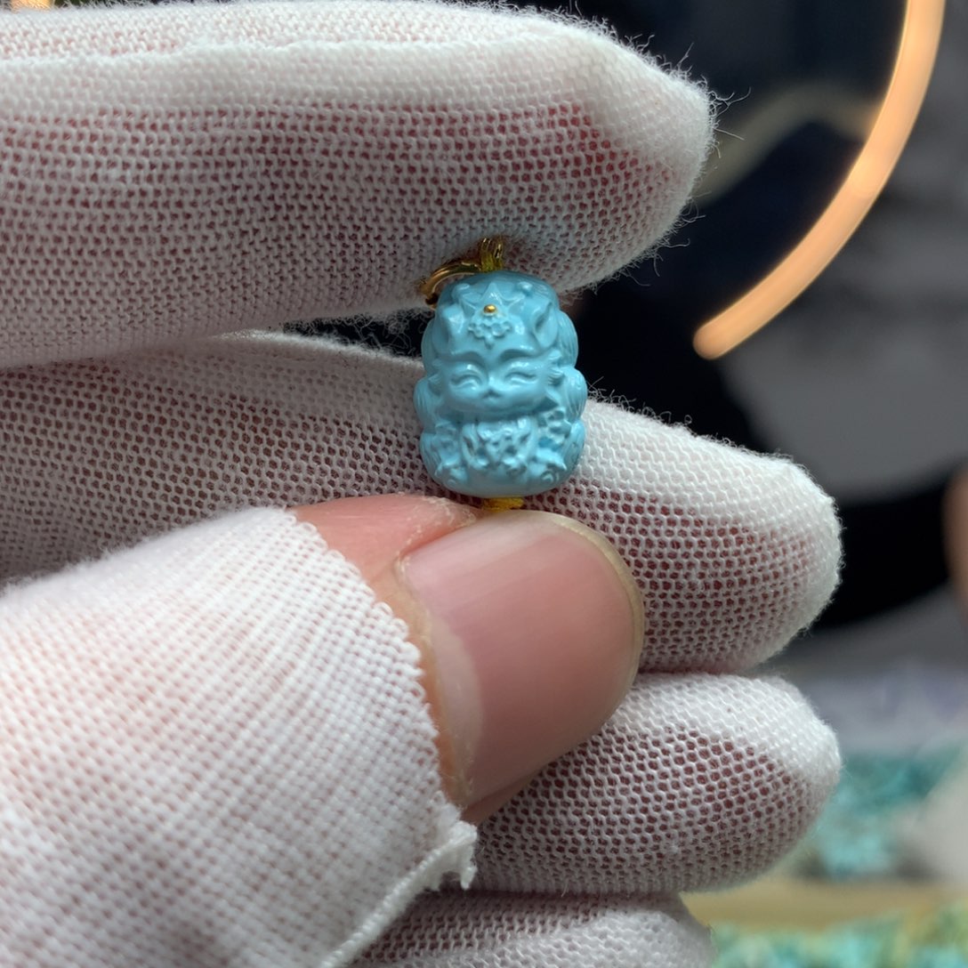 绿松石挂件未镶嵌