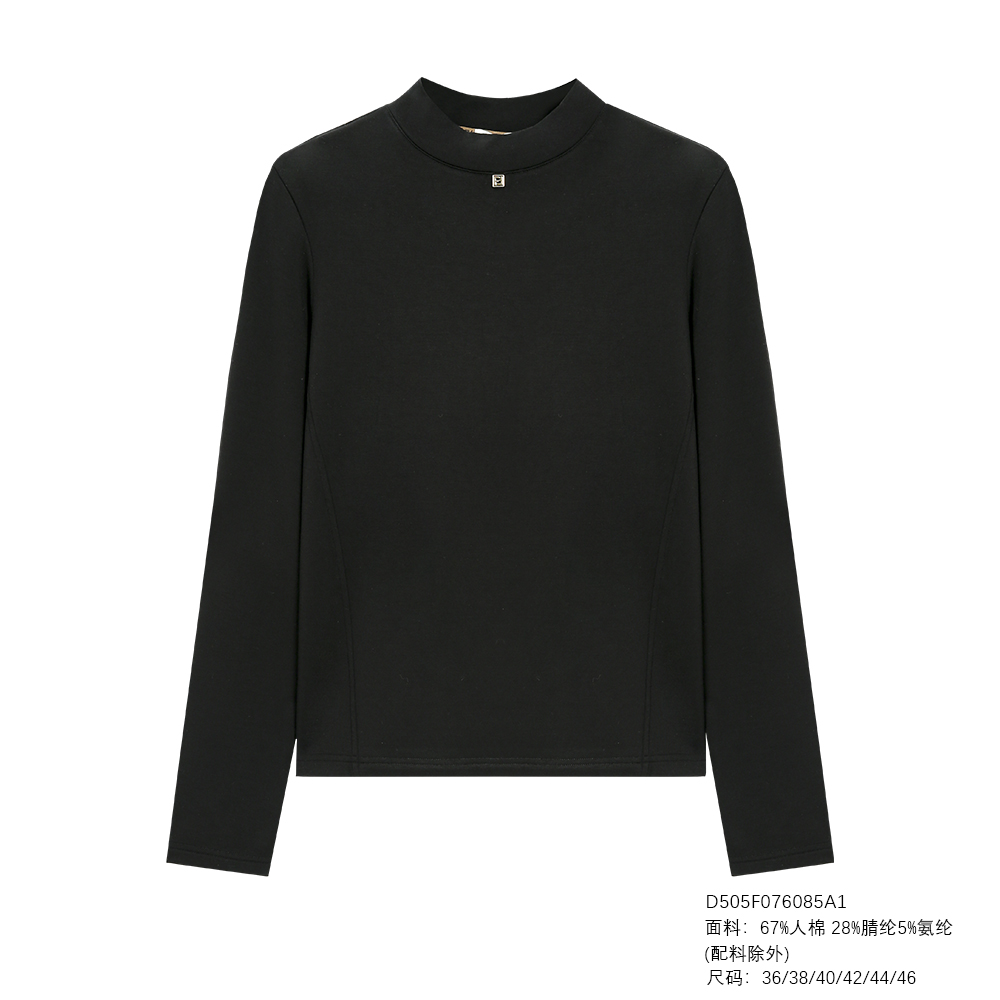 FENDILOR小怪兽25年秋冬款女士长袖T恤 D505F076085A
