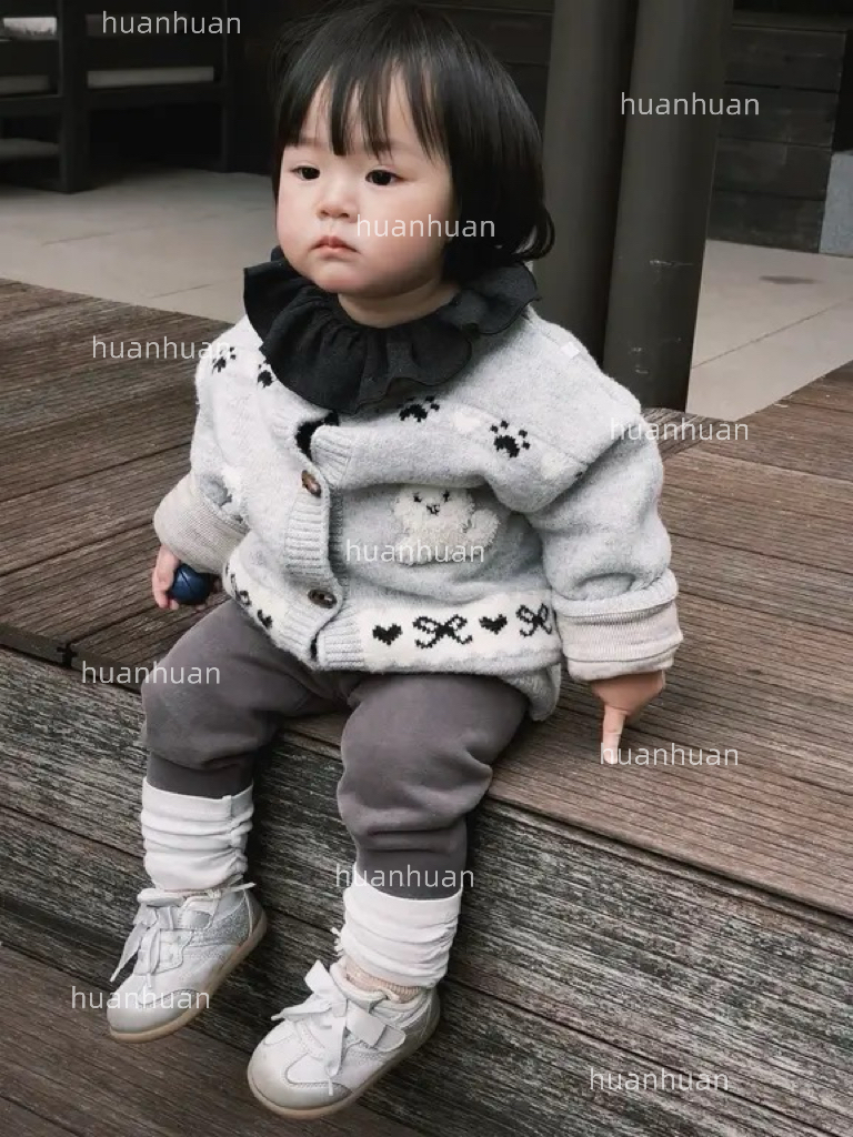 成品【牛角扣-毛衣】欢欢家