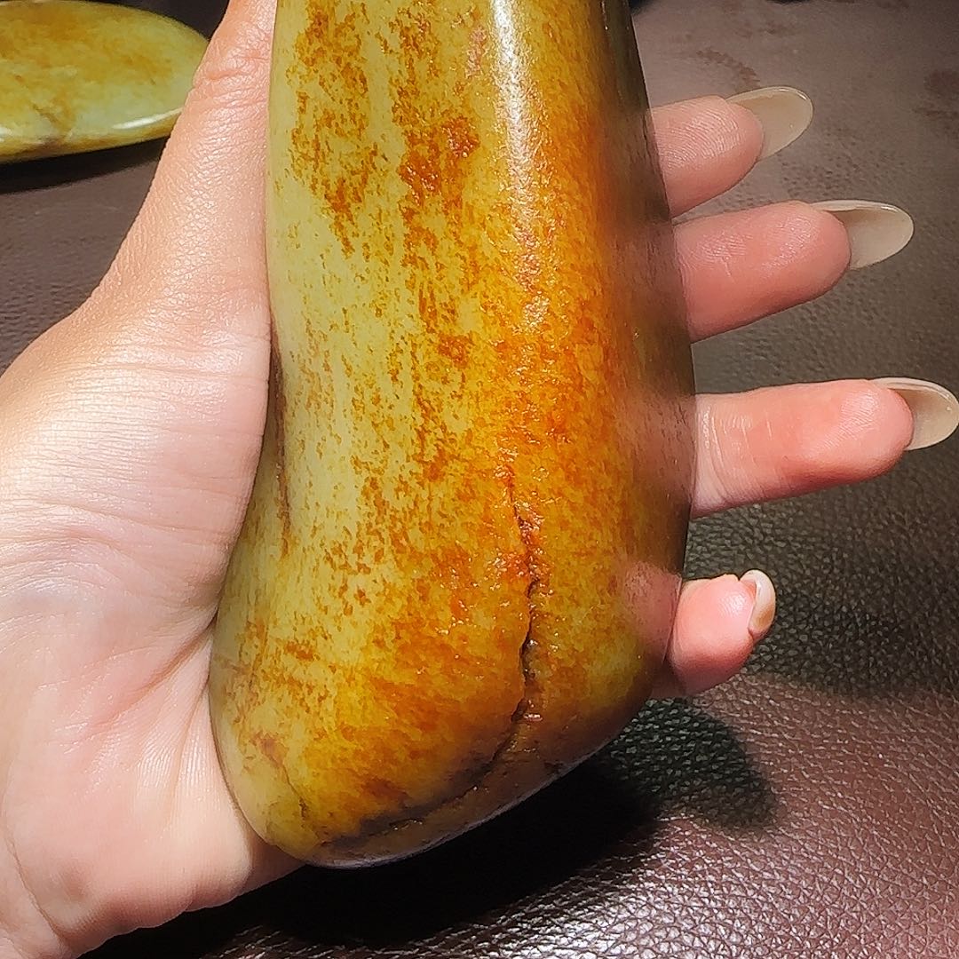 和田玉（糖玉）挂件未镶嵌