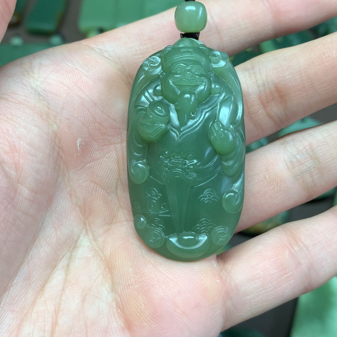 手链未镶嵌岫岩老玉（透闪石质玉）