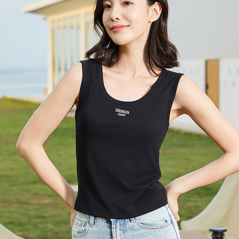 天然体2025夏季薄款吊带背心女内搭显瘦修身打底可外穿防走光小衫
