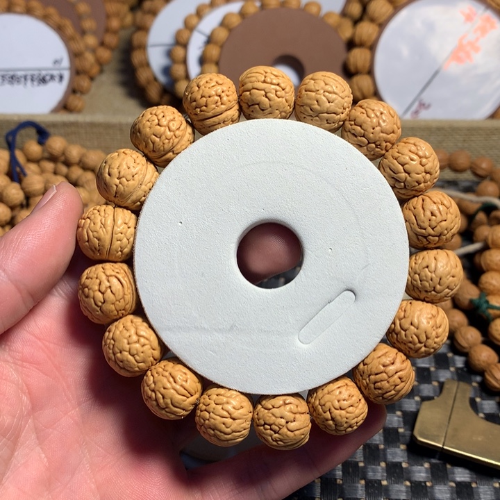 大***鹏手串桃核13#小铁扇