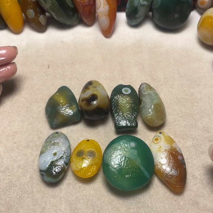 合金颈饰玛瑙/玉髓强**敌