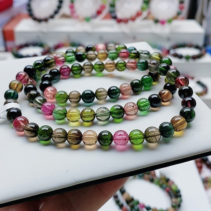 碧玺手链未镶嵌18号