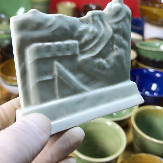 瓷片磁州窑五厂盘碗壶杯有瑕疵