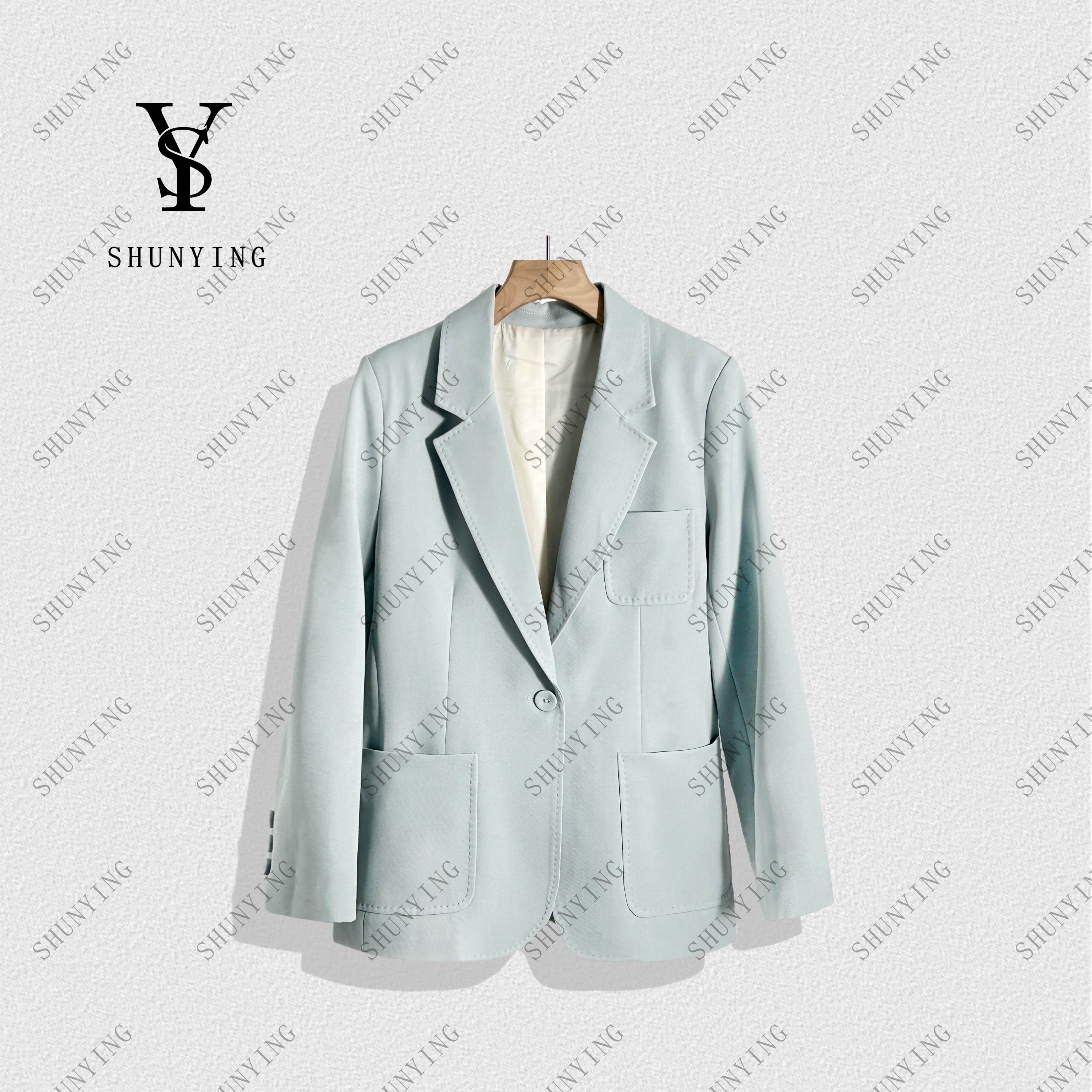 【顺瀛】舒适有型~ 高级感女神范时尚通勤休闲西服外套SY71XF8101