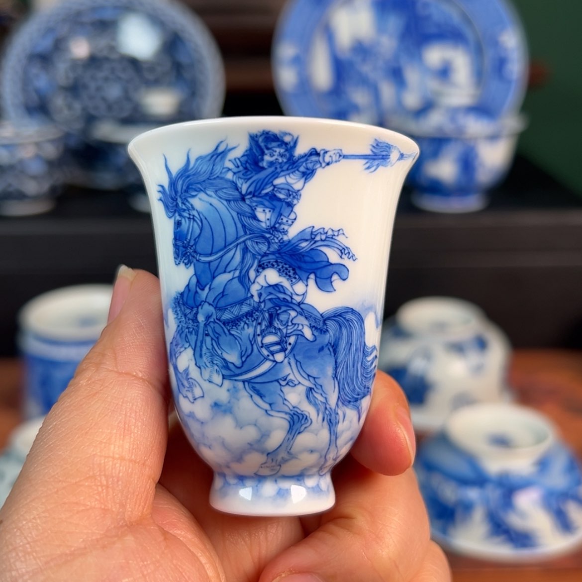 【闪购商品】杯燕鸿开物-张飞闻香杯