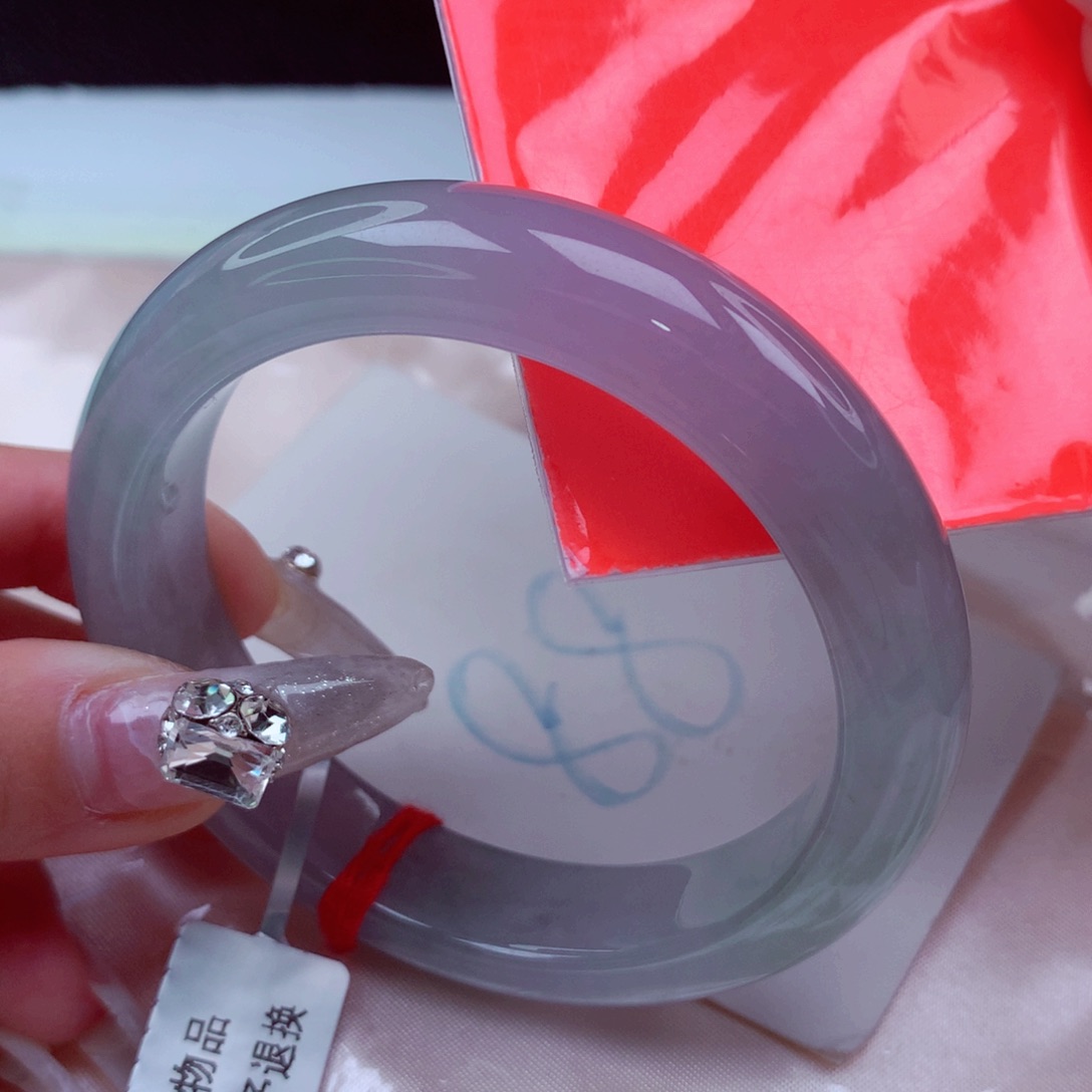 翡翠手镯未镶嵌天然缅甸翡翠A货手镯