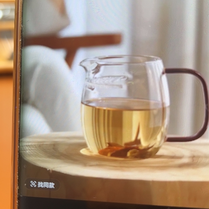 芝***圆高硼硅玻璃手柄款澄然琥珀