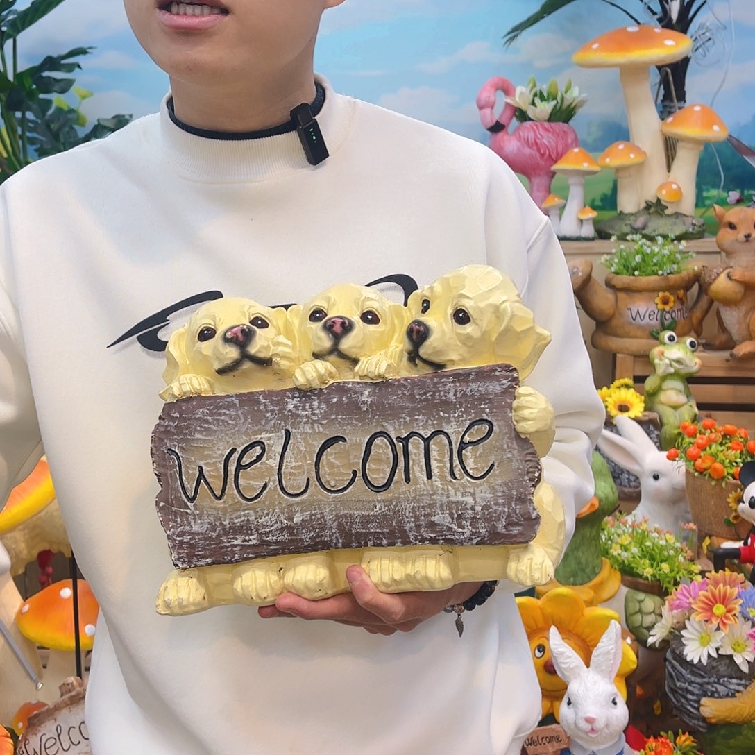 【闪购商品】红陶花园庭院摆件