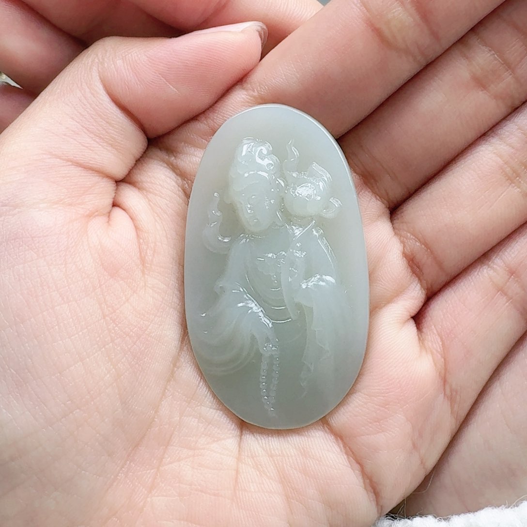 和田玉吊坠未镶嵌