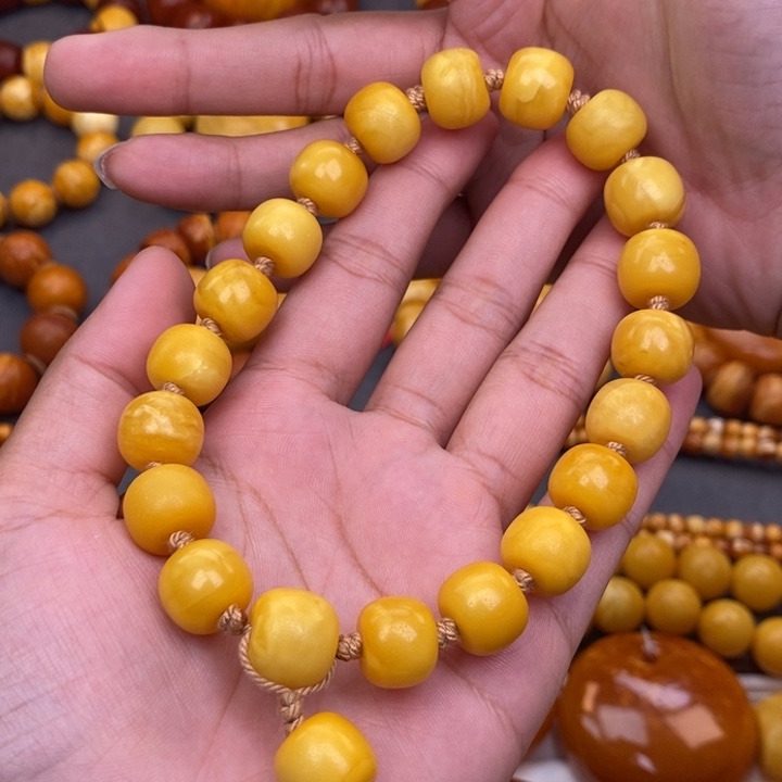 琥珀未镶嵌裸石蜜蜡L