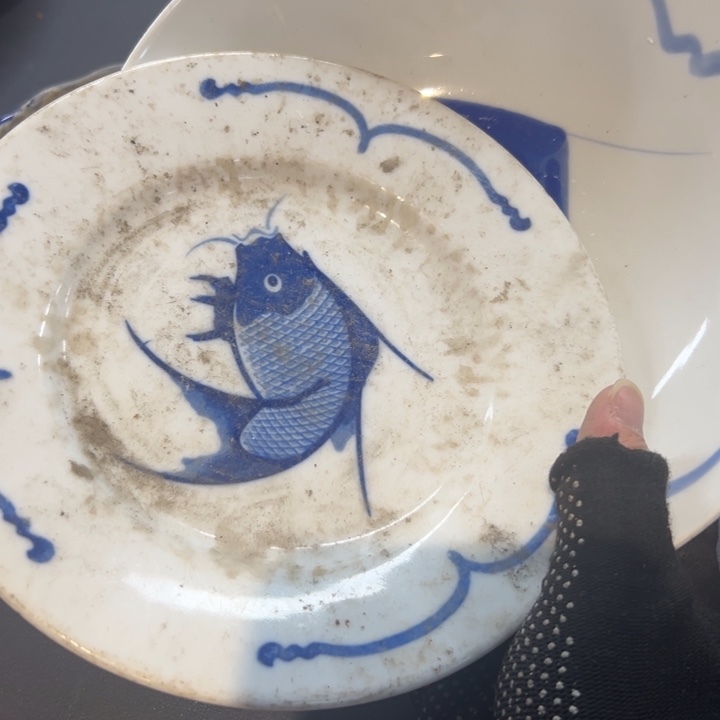 瓷片龙**庄拾六家的瓷器瓷器