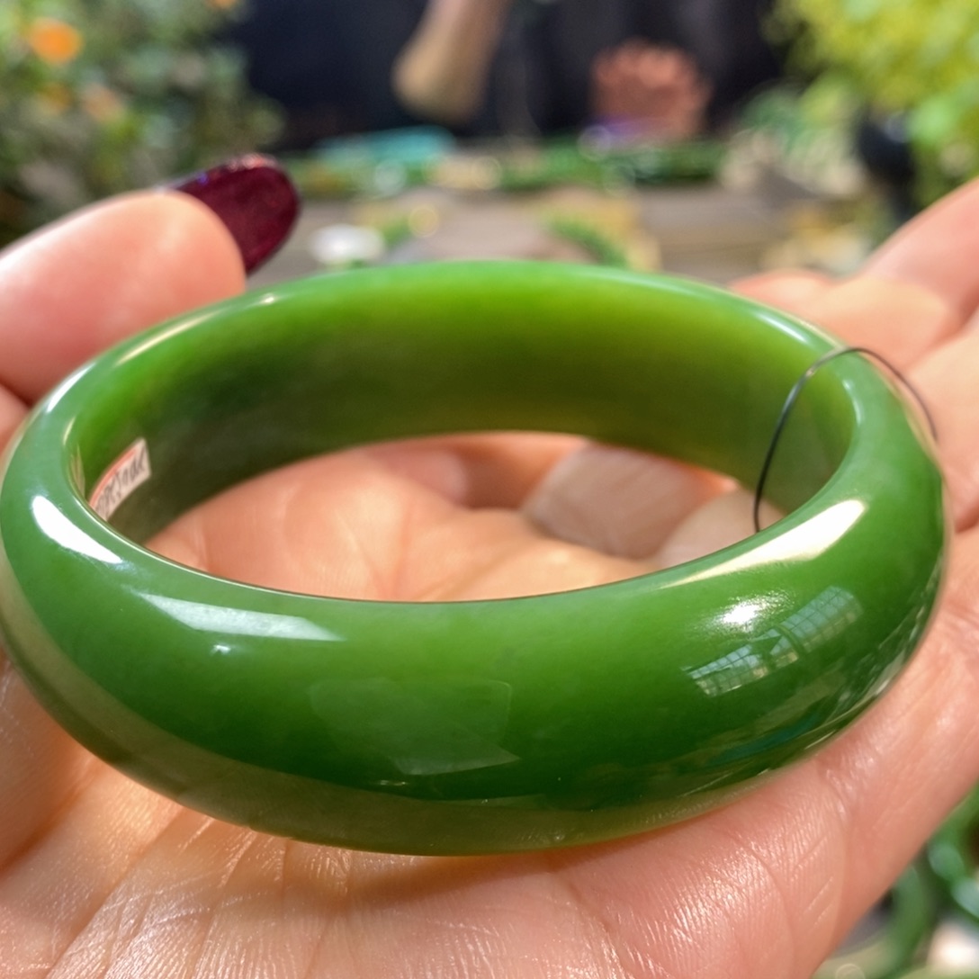 和田玉（碧玉）手镯未镶嵌