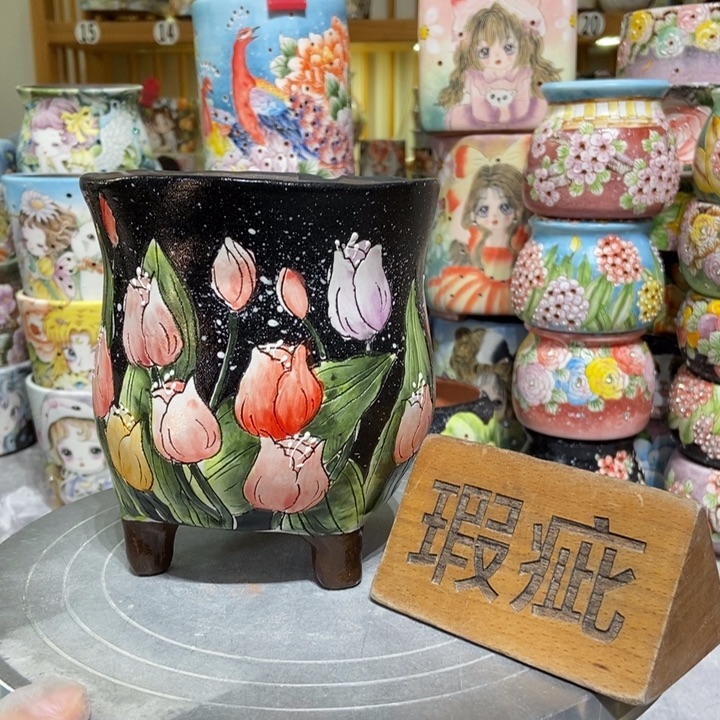 景德镇艺术手绘作品