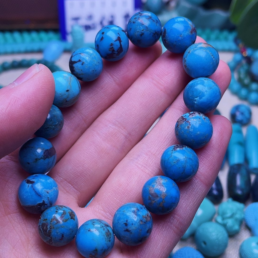 十堰原生态绿石头特色手工配饰