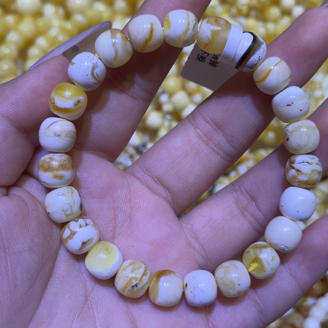 蜜蜡未镶嵌珠宝奇石9m