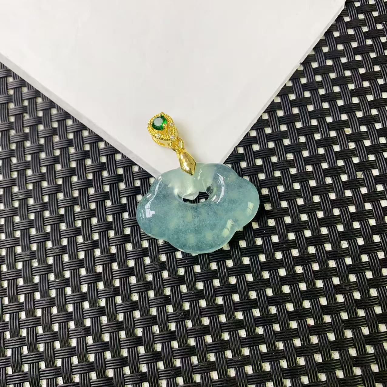 [小石]A818晴蓝小如意吊坠