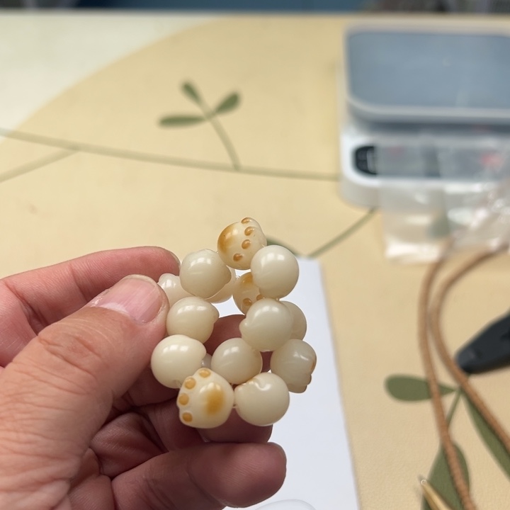 吊坠白玉菩提108颗狠货