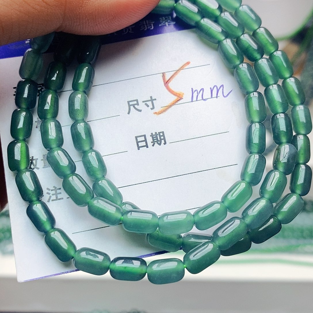 未镶嵌手串翡翠翡翠