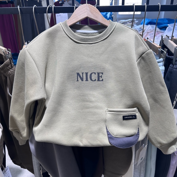 870-男童字母卫衣---冬款厚款冬季童装休闲风