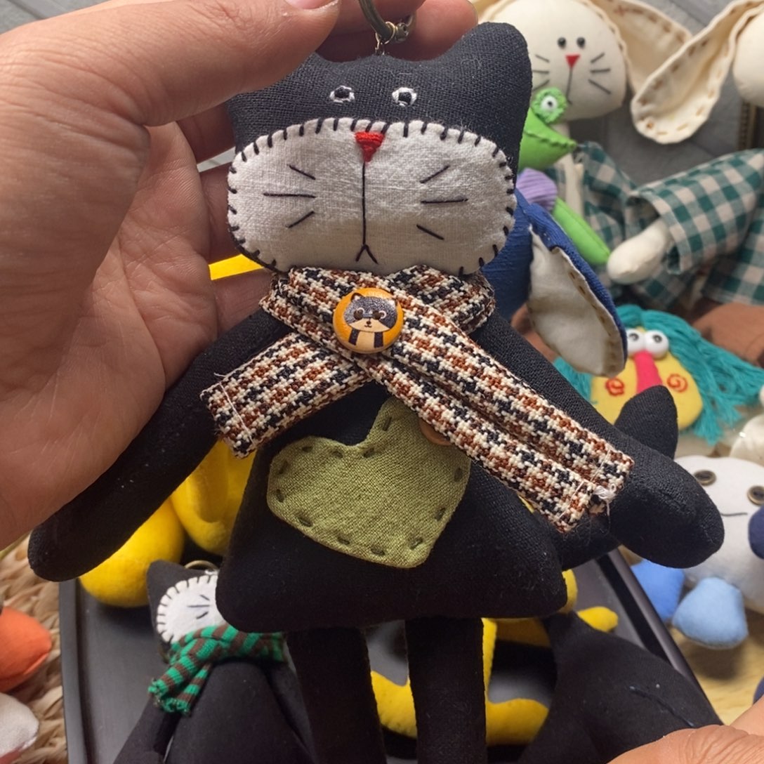 亚麻棉猫咪的大款