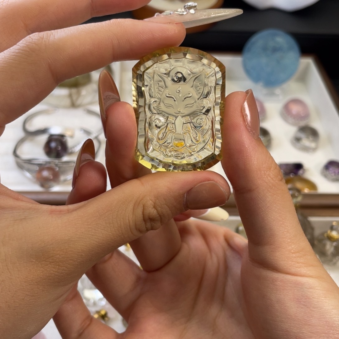 ****8未镶嵌颈饰水晶天然水晶吊坠453