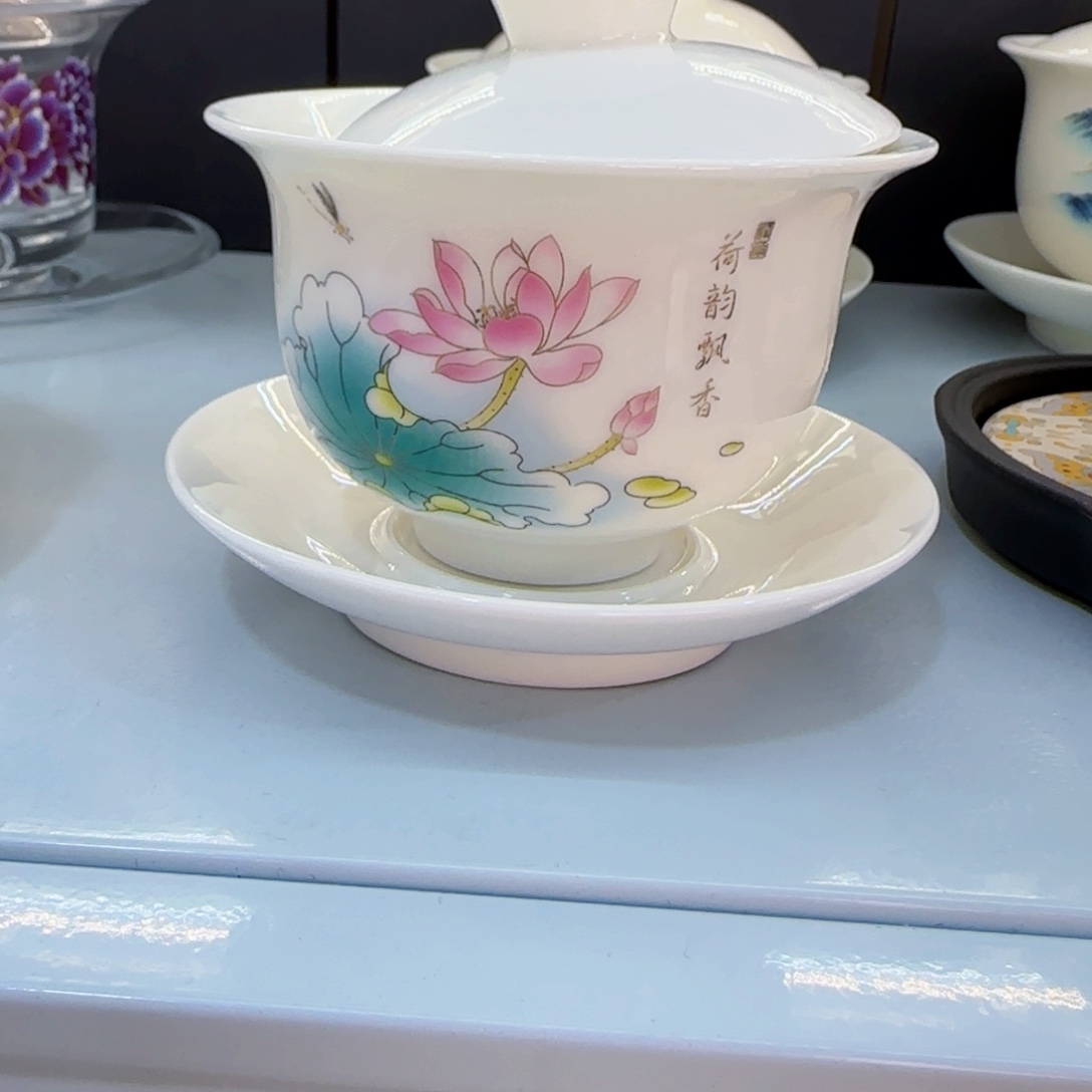 这些盖碗真好看！！！