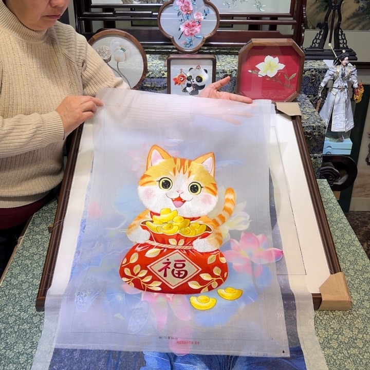 刺绣手工苏绣工艺