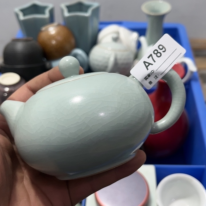 茶具默认微瑕瓷器、茶具、壶、摆件，介意勿拍 