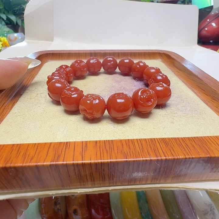 玛瑙/玉髓未镶嵌手链