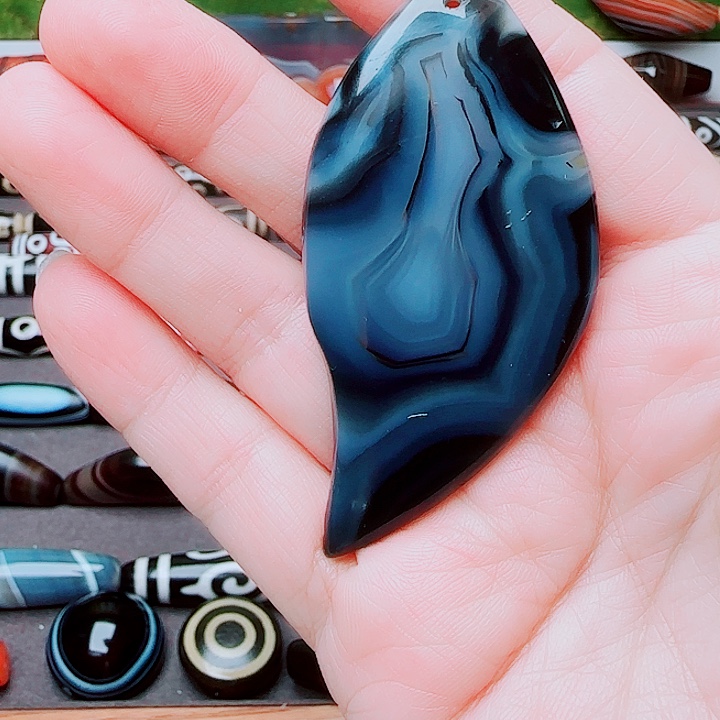 玛瑙/玉髓合金珠宝半成品